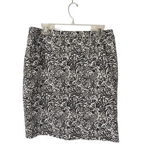 Halogen‎ Black/White Pencil Skirt Size 10